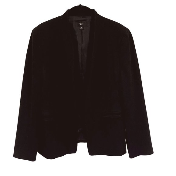 J. Crew 365 Going Out Blazer In Stretch Twill Black Size 14 - Picture 1 of 10